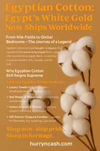 Egyptian cotton towels